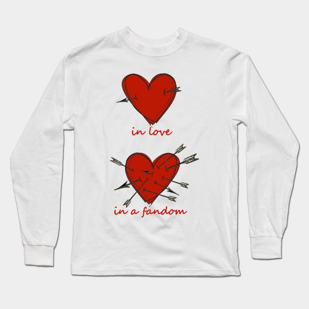 In a Fandom Long Sleeve T-Shirt by Kayllisti